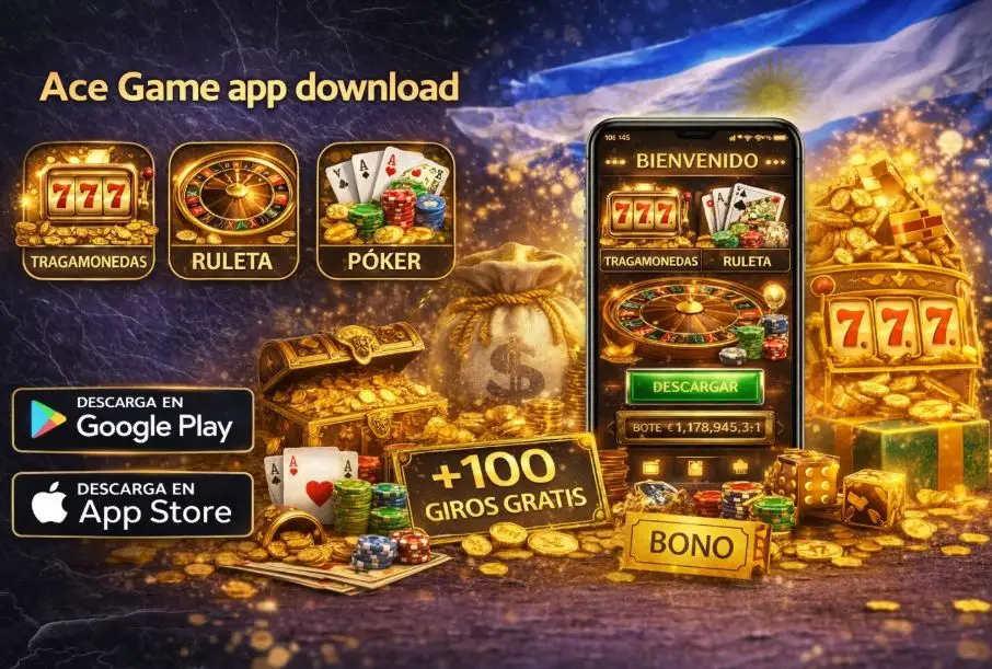 Bonos disponibles en la Ace Game app Argentina