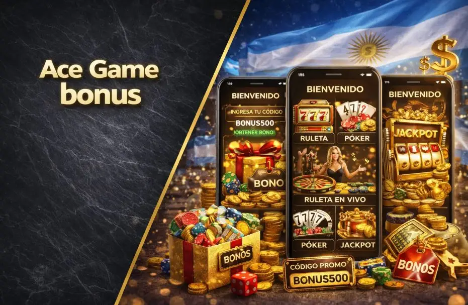 Bonos y promociones en Ace Game Argentina